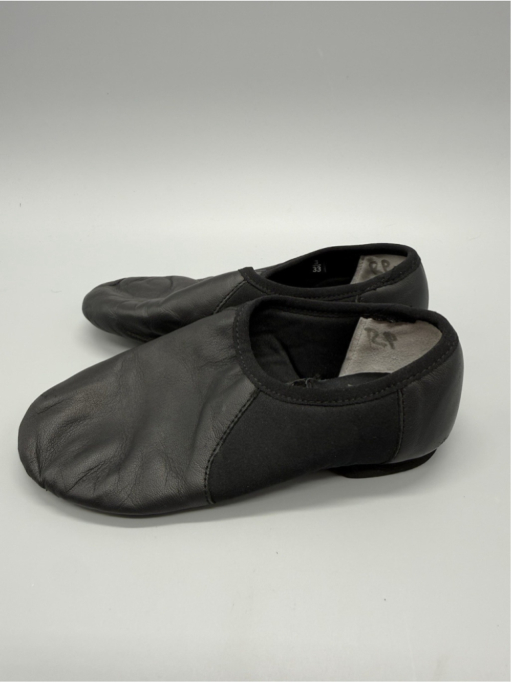 Eurotard Dancewear Leather Slip On Jazz Shoes Size 3 - Picture 4 of 11